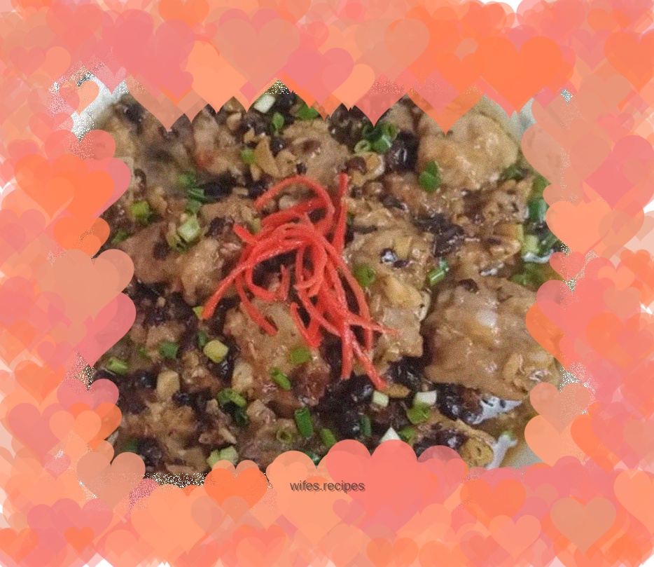 Steamed Pork Ribs with Black Bean Sauce