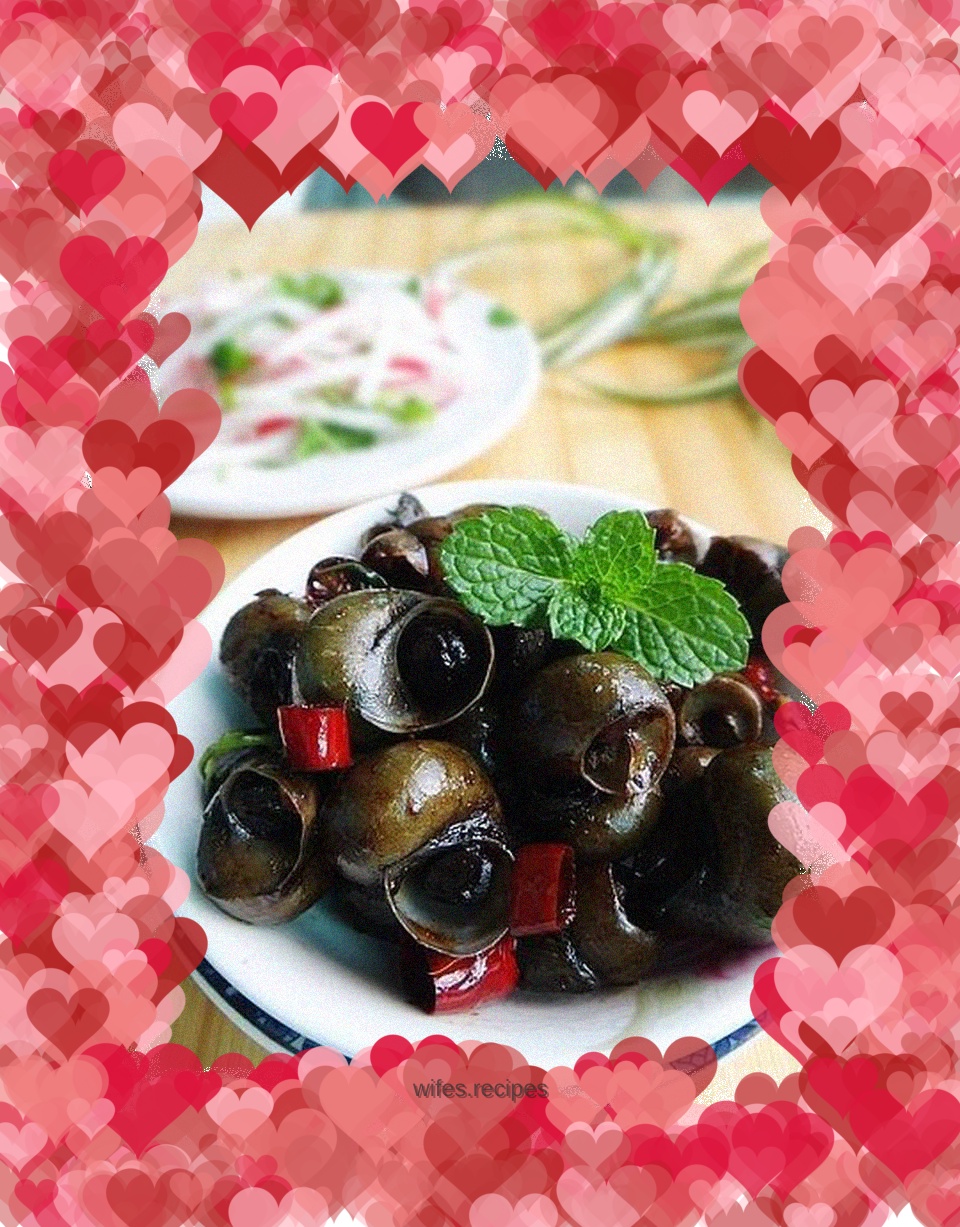 Spicy escargot