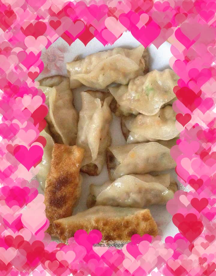 Dried Bamboo Shoots Pot Stickers