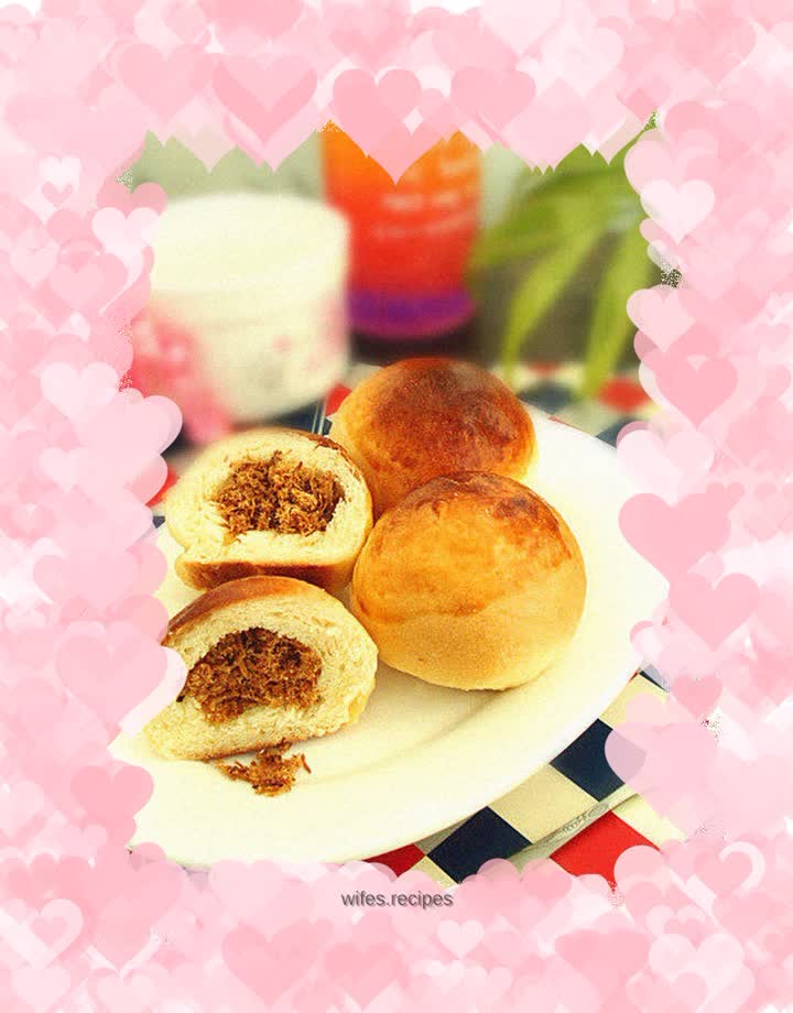 Meat floss snack bag