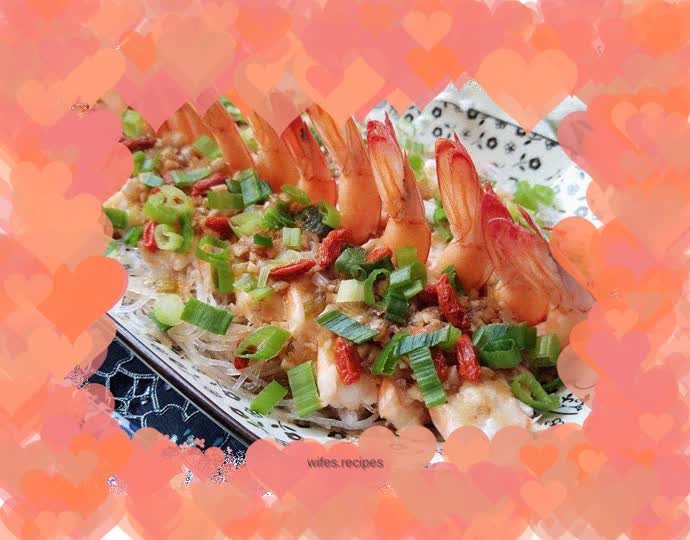 Vermicelli and Garlic Shrimp