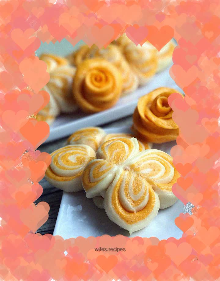 Pumpkin butterfly roll