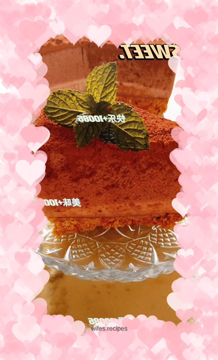 6-inch chocolate mousse cake