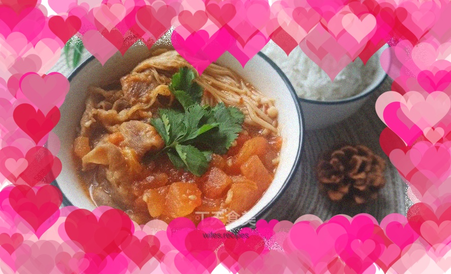 Heart-warming tomato fat beef pot🍅