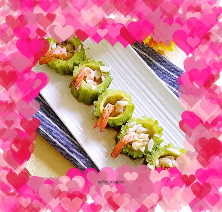 Shrimp and Bitter Melon Cup