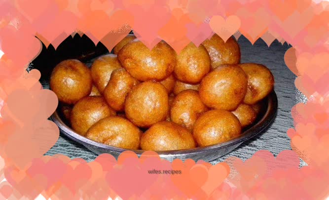 Glutinous rice oil balls