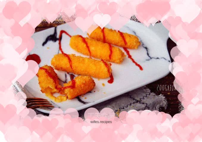 Golden cheese sticks