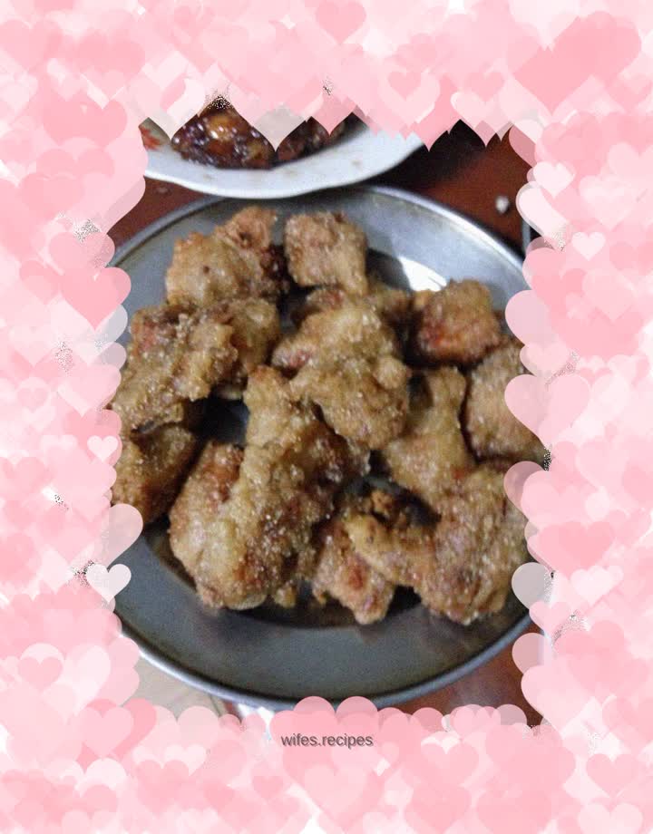 Five spice chicken wishbone