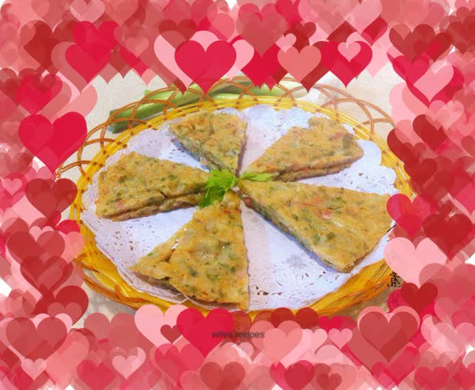 Celery Kimchi Pancake