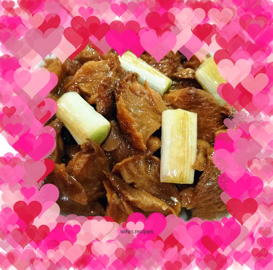 Grilled Hericium Head with Green Onions