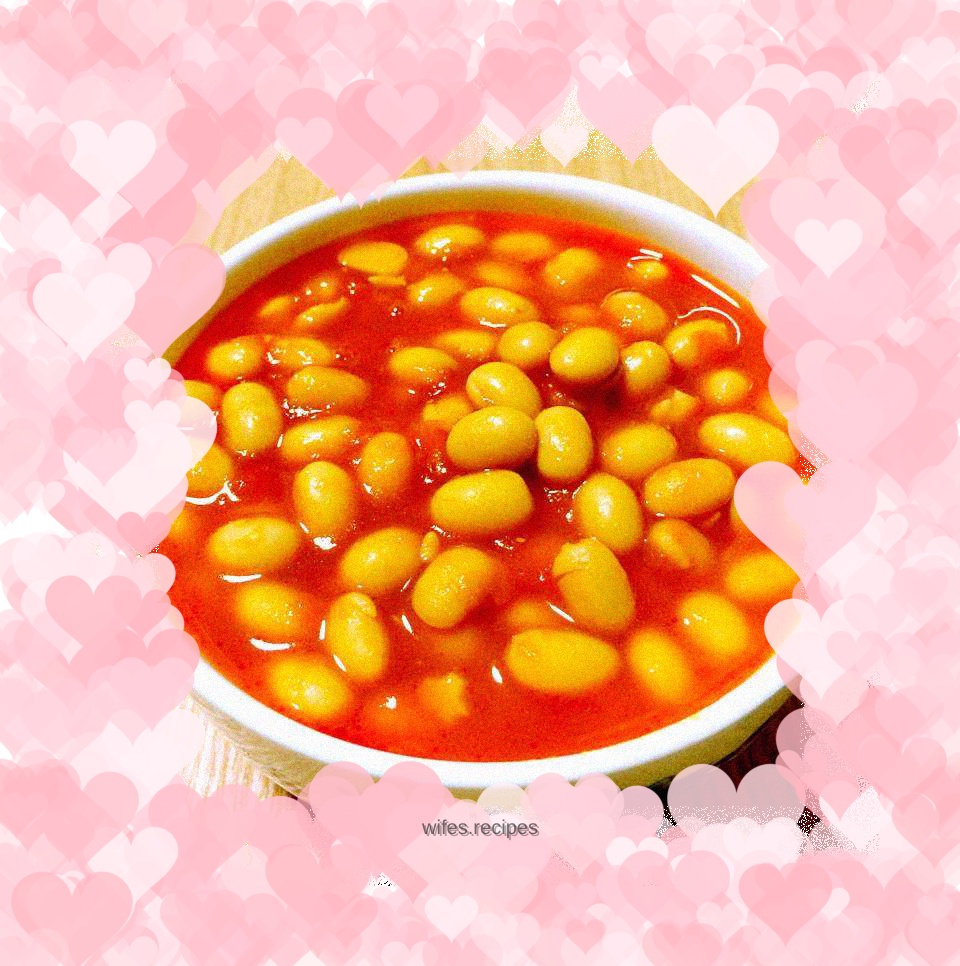 Soybeans in Tomato Sauce