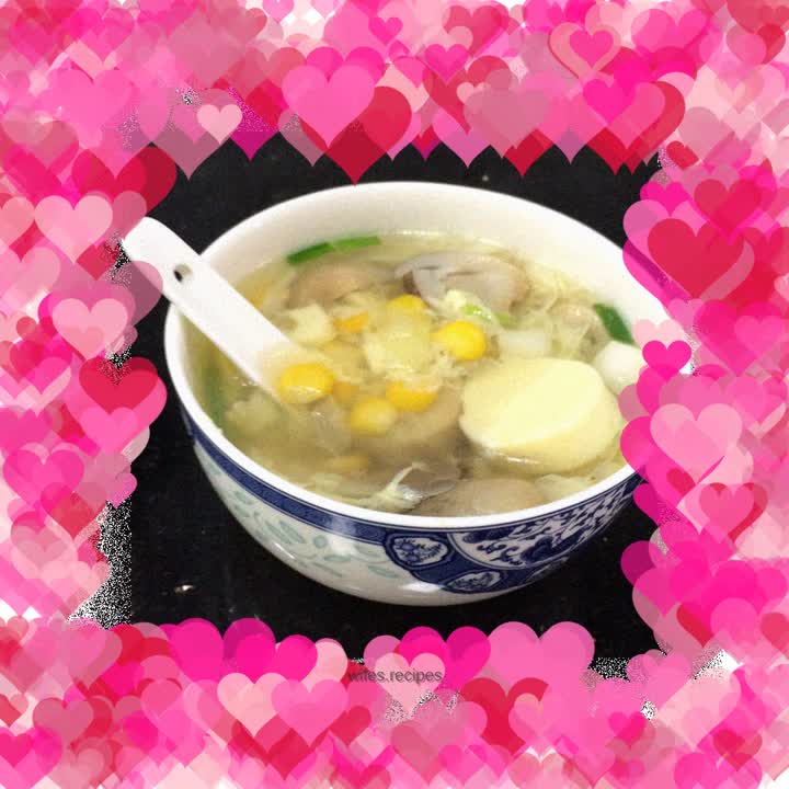 Yuzi Mushroom and Egg Drop Soup