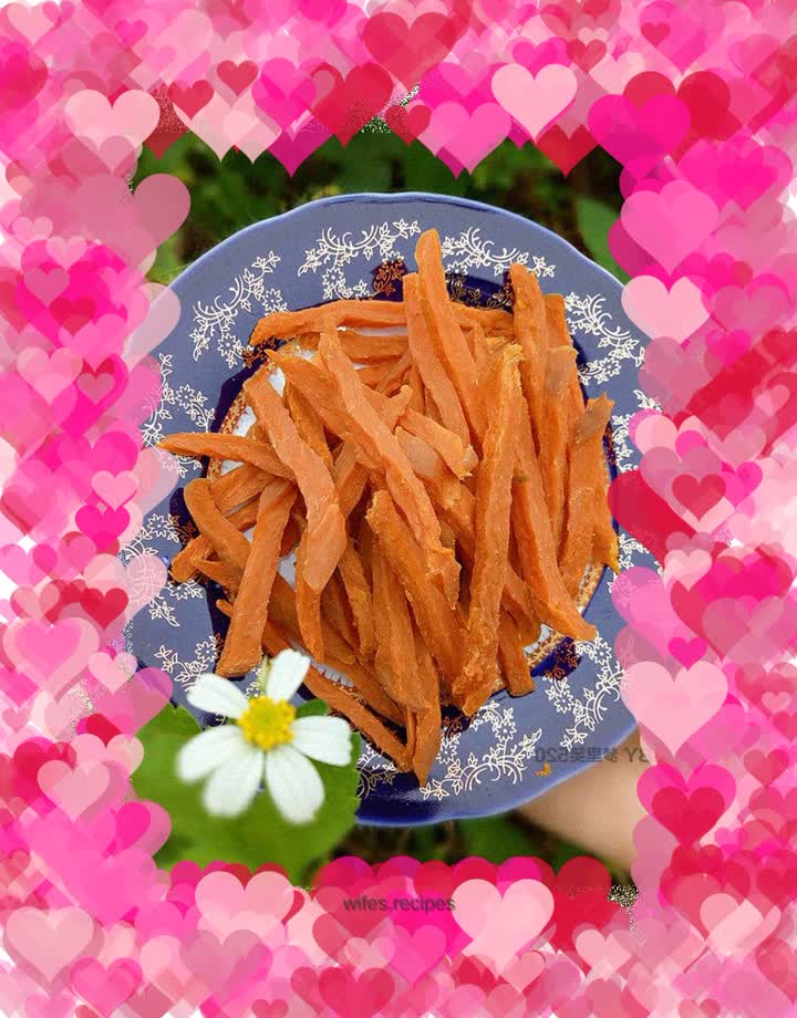 Dried sweet potatoes