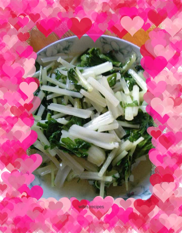 Stir-fried baby cabbage