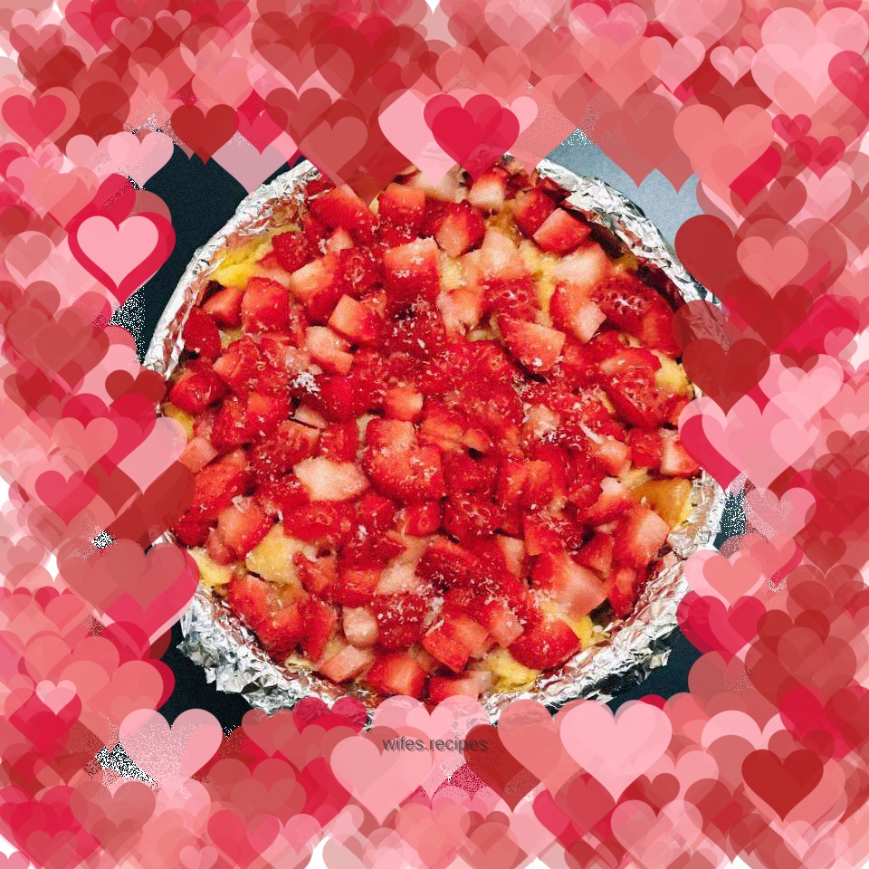 Apple and Strawberry Toast