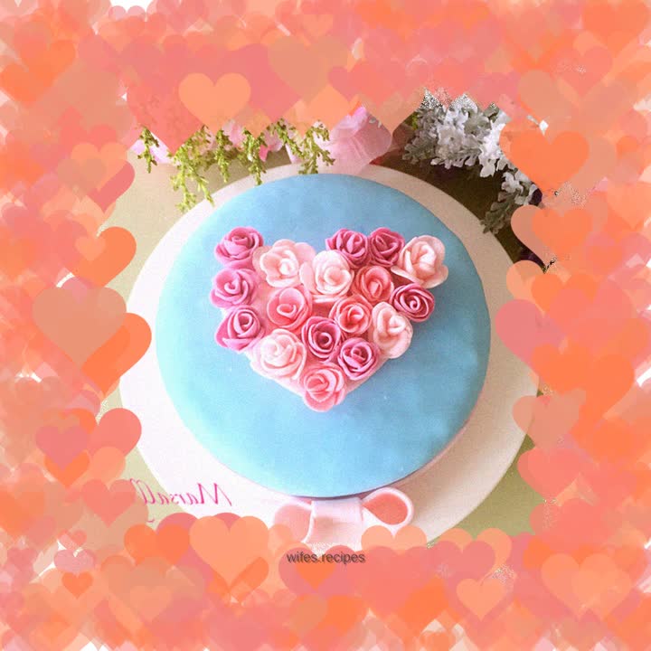 One of the fondant cakes~Wish