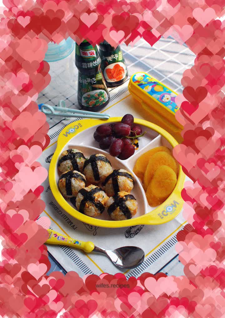 Crab Fillet Rice Ball