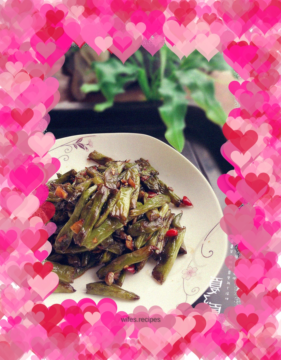 Stir-fried green beans