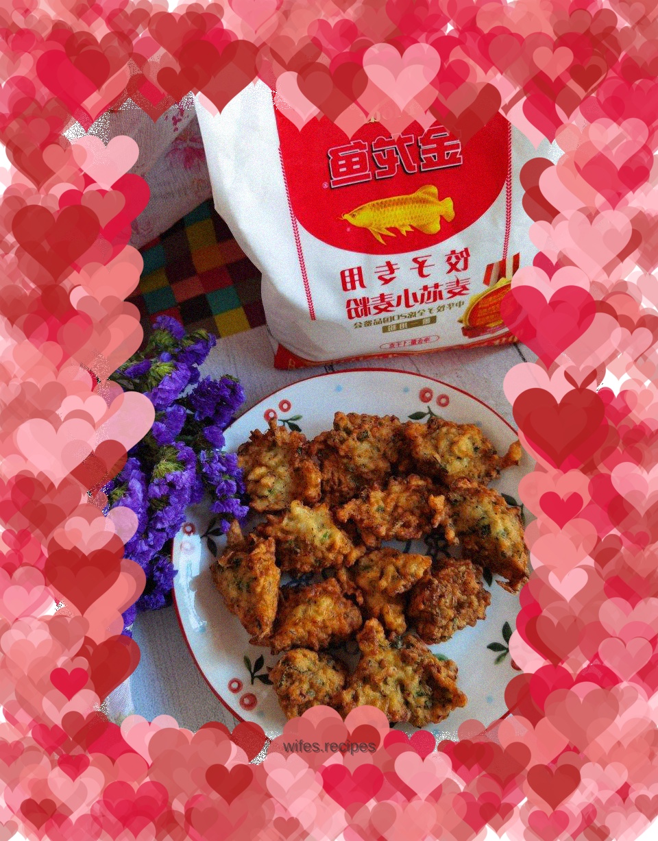 Fried radish balls