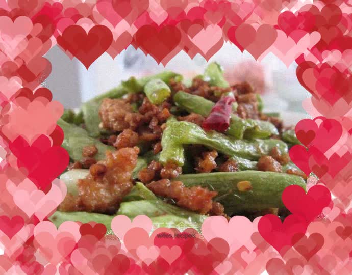 Stir-fried green beans