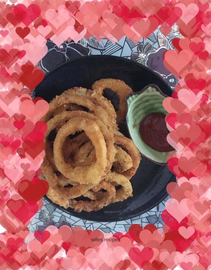 Golden Crispy Onion Rings