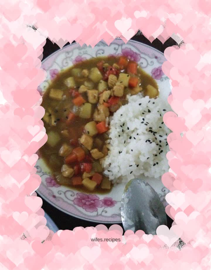 Curry Chicken Rice