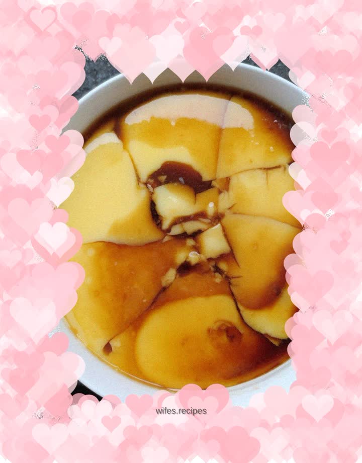 Homemade steamed eggs
