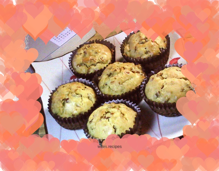 Bacon and Onion Salted Muffins