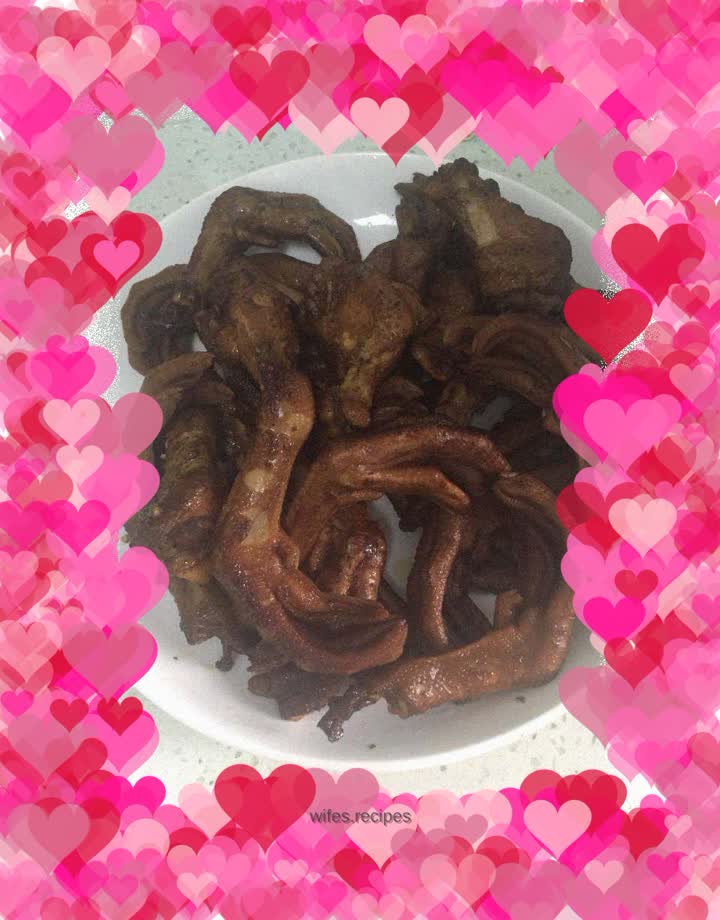 Spicy Braised Duck Feet