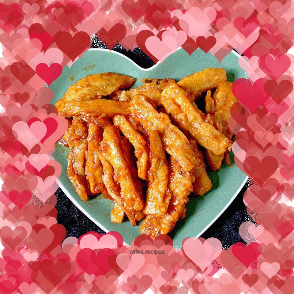 Sweet and sour crispy eggplant