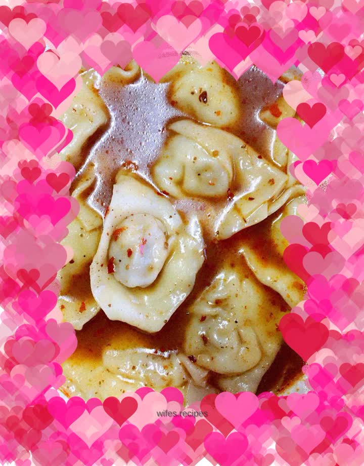 Hot pot mutton wontons