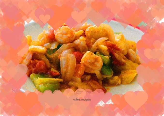 Fried Shrimp with Pineapple