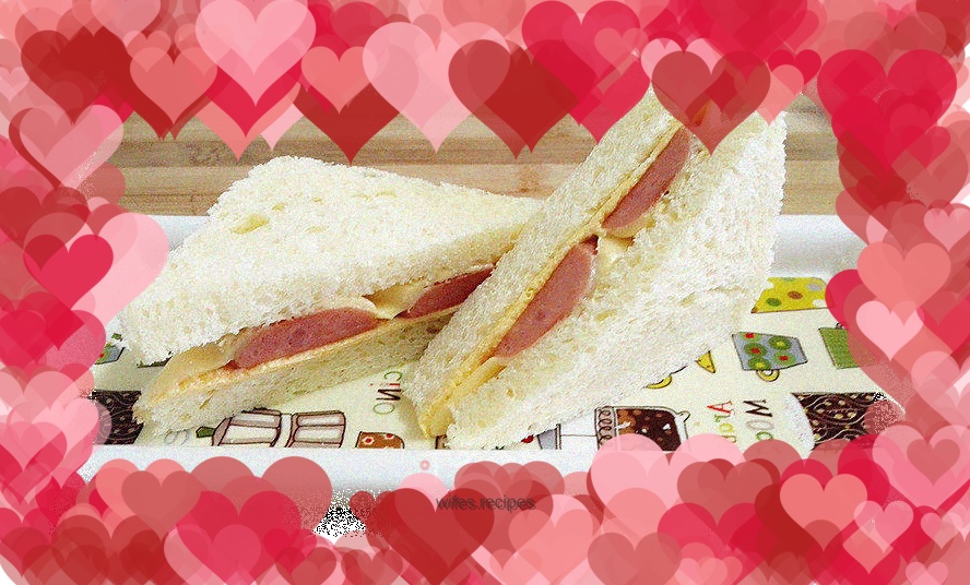 Quick breakfast - sandwich