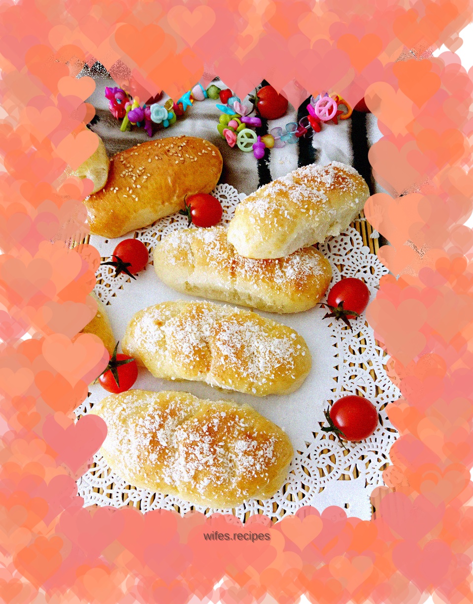 Tang Zhong Coconut Bean Paste Soft Bread