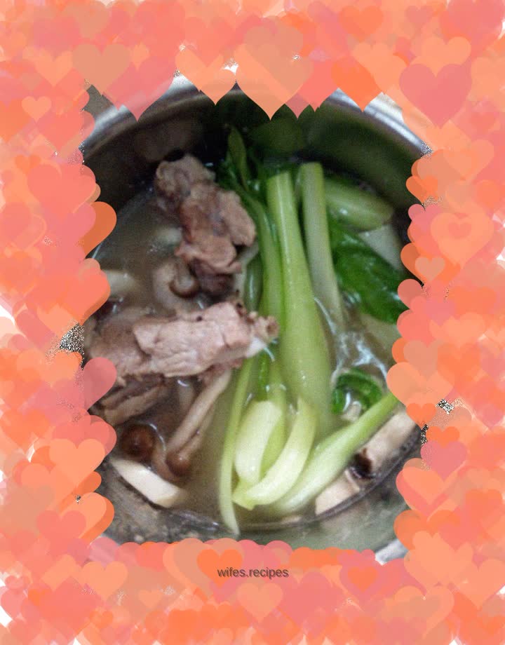 Dormitory artifact braised pork ribs