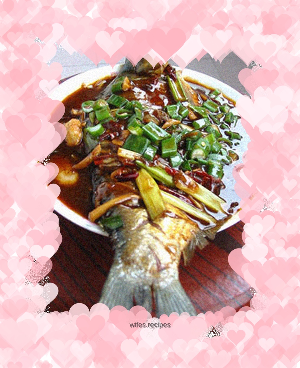 Homemade Wuchang fish