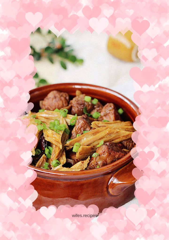 Grilled Bean Curd with Pork Ribs