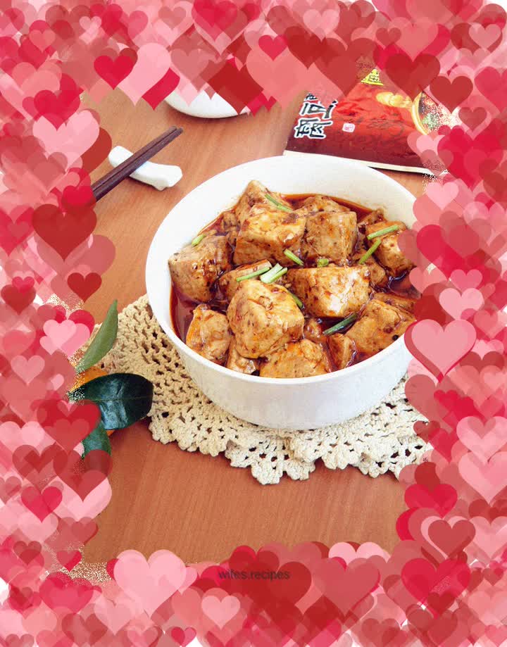 Simple version of Mapo Tofu