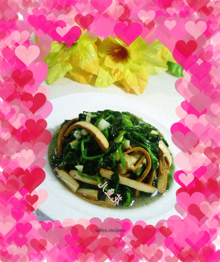 Stir-fried dried bean sprouts