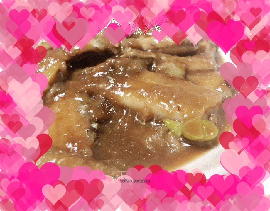 Homemade stewed hairtail (saury)