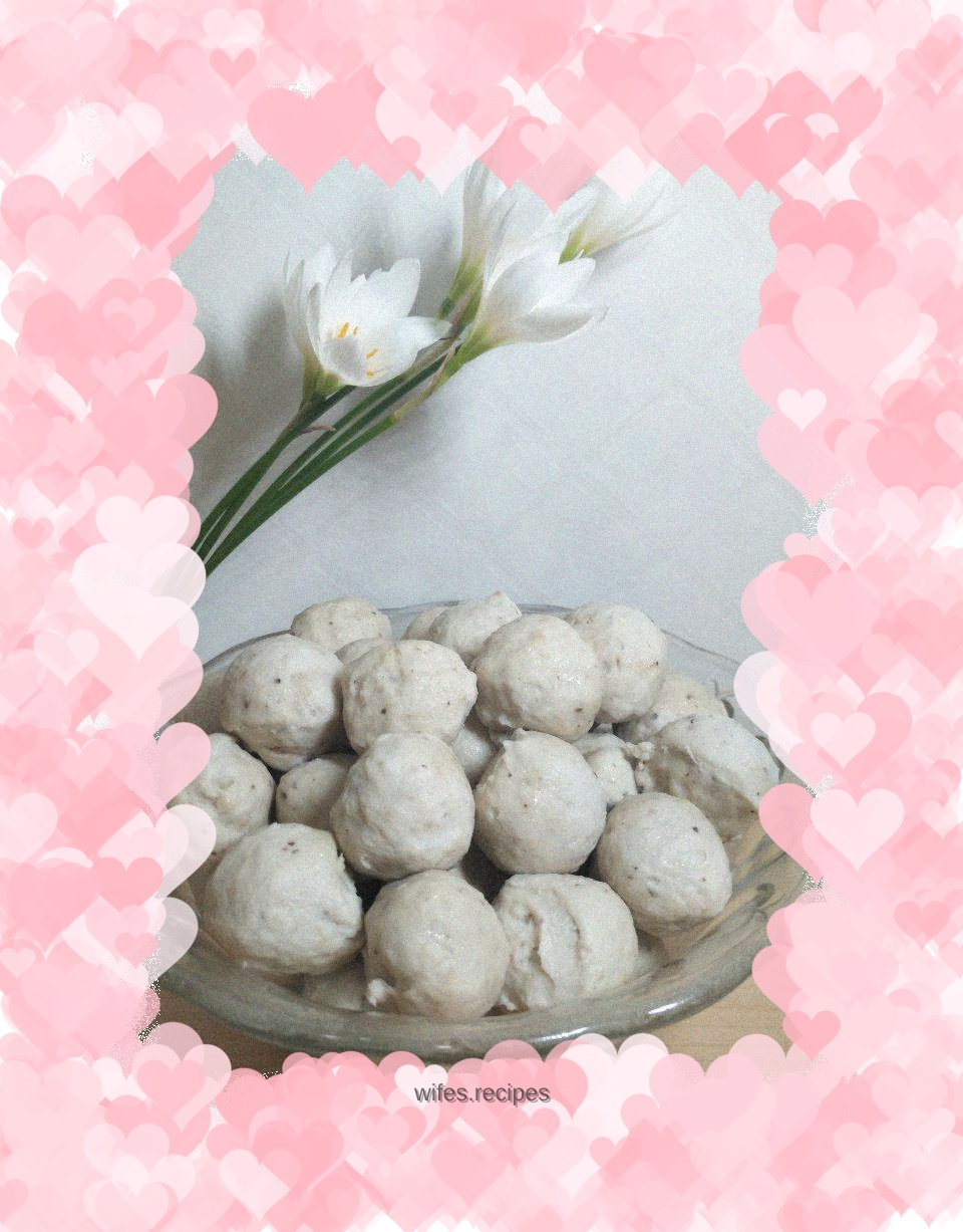 Mushroom and Pork Balls