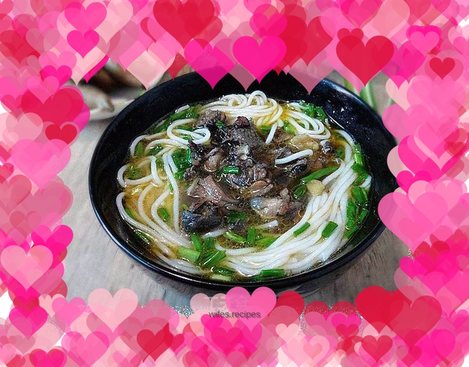 Chicken Sauce Rice Noodles