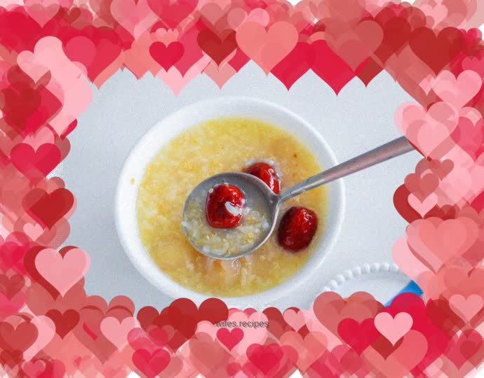 Quinoa and longan porridge