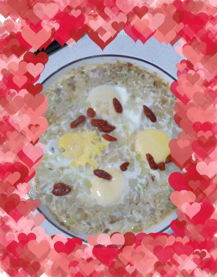 Steamed Egg with Minced Pork