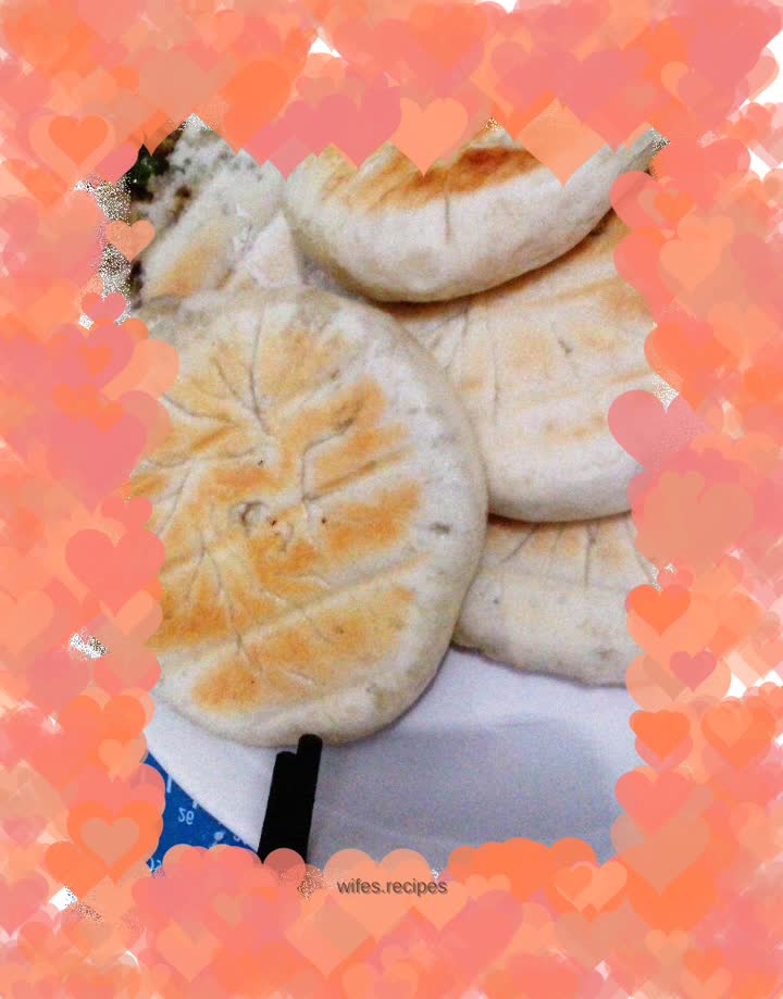 Eggplant Pepper Pancake