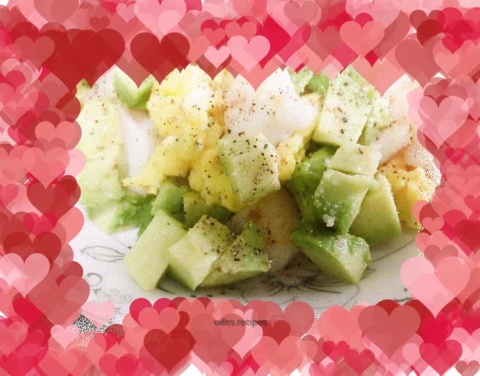 Avocado and Longli Fish Salad