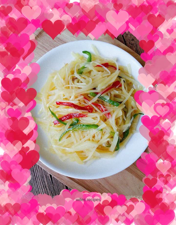 Hot and sour potato shreds