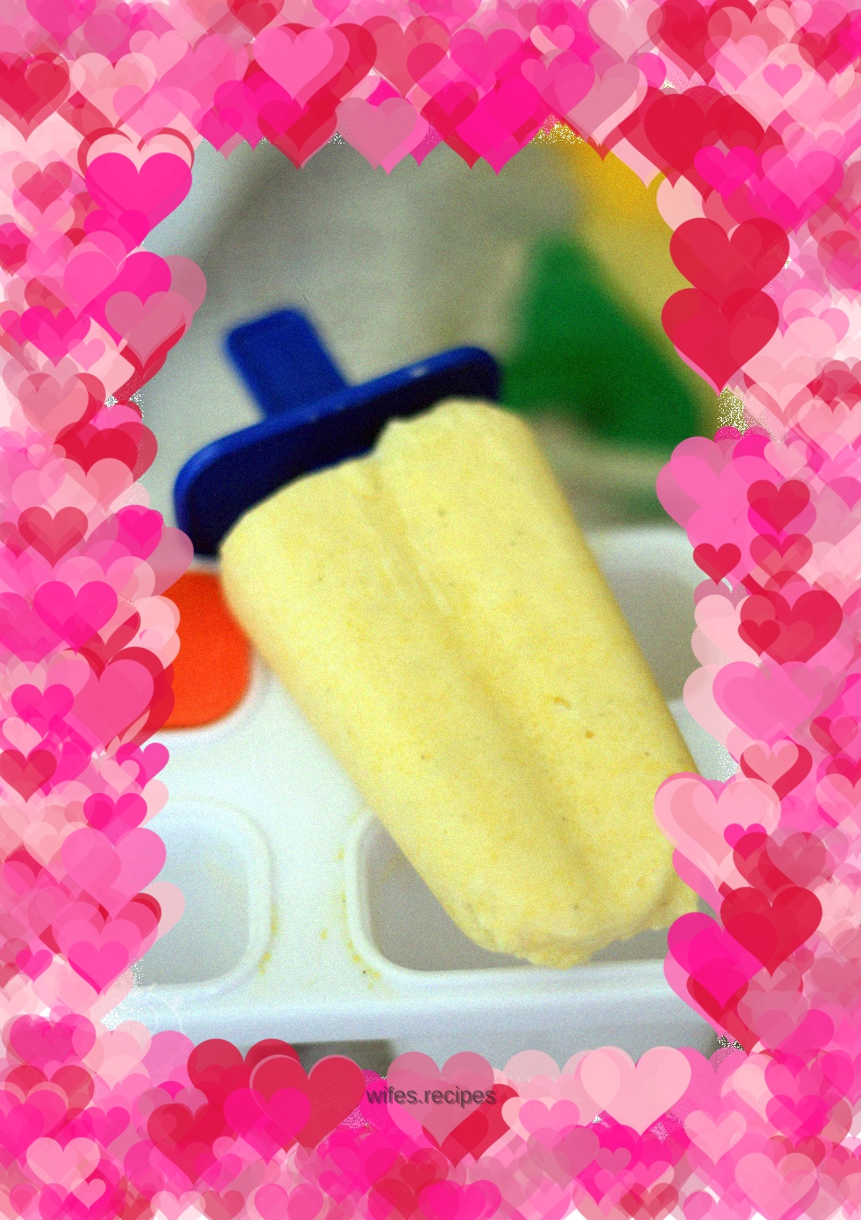 Heavy flavor durian popsicle