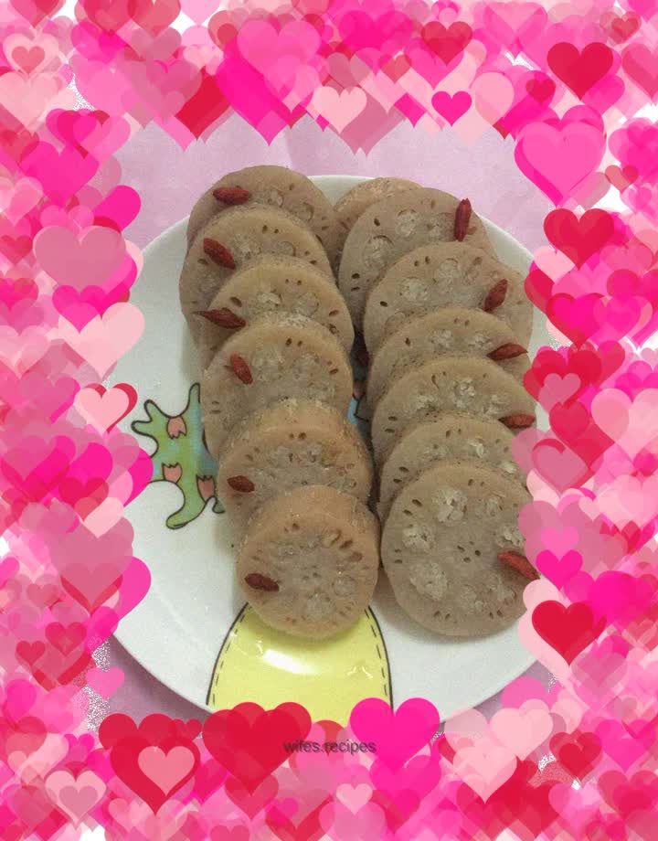 Glutinous rice and lotus root