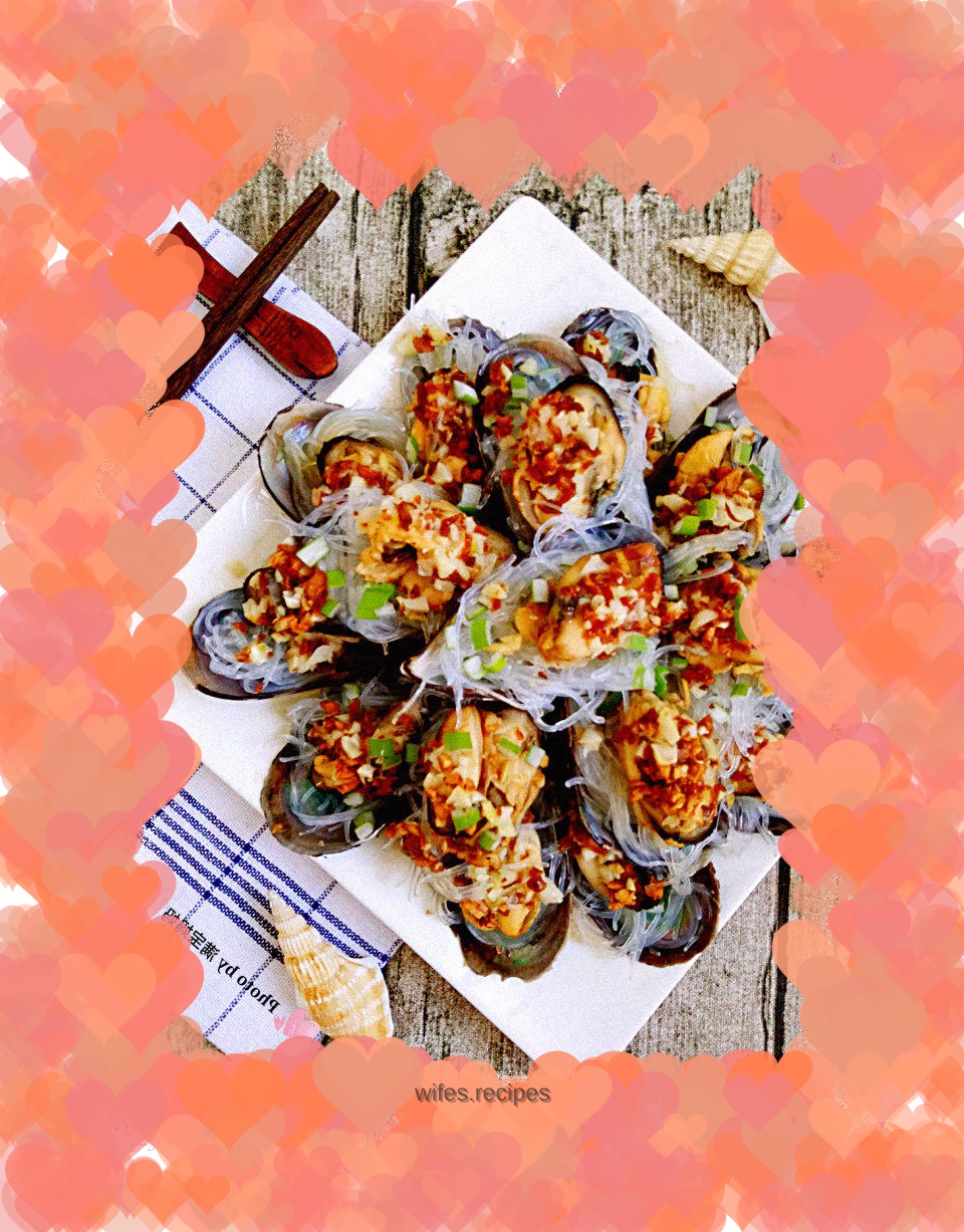 【Tianjin】Mussels with garlic vermicelli